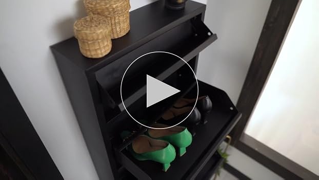 ☆ Akari ☆ WALLABY BASKET STAND Black Harper & Bright